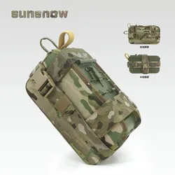 Bolsa de almacenamiento con cubierta protectora para cargador de tambor táctico Molle MBC PKM, bolsa de accesorios tácticos rusos SSO