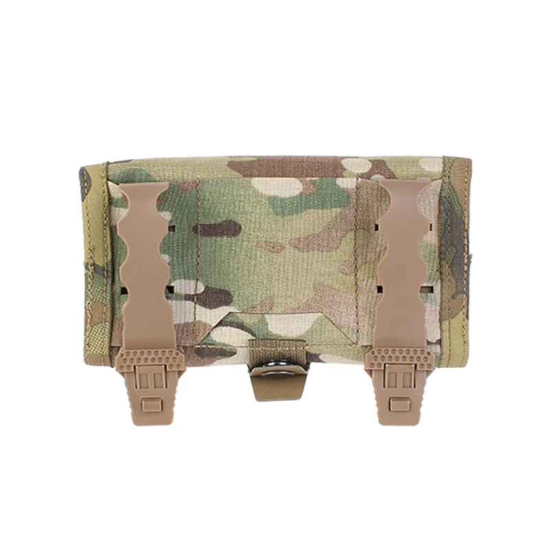 Chaleco táctico de camuflaje para exteriores, sistema MOLLE con cremallera, función de navegación para teléfono móvil, incluye paquete, bolsa - imagen 2