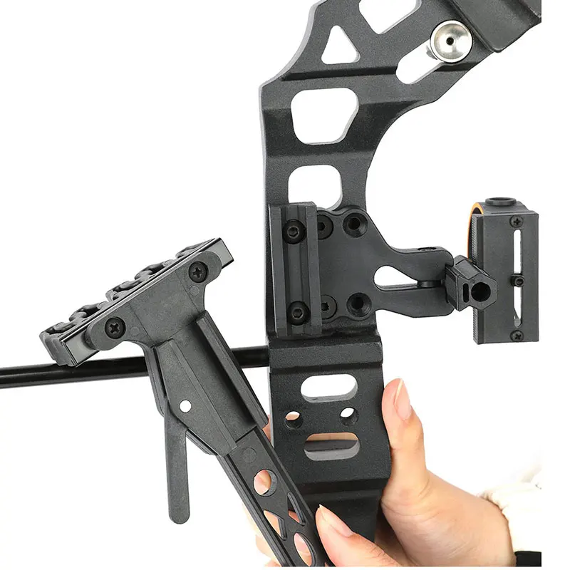 Carcaj de flecha de liberación rápida que puede contener 4 flechas, Material de nailon reforzado, olla de flecha, arco compuesto, tiro con arco, objetivo de caza - imagen 5