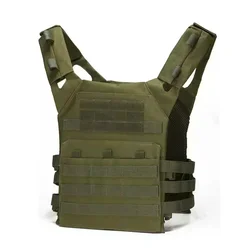 Chaleco táctico MOLLE de nylon camuflaje para Airsoft y caza