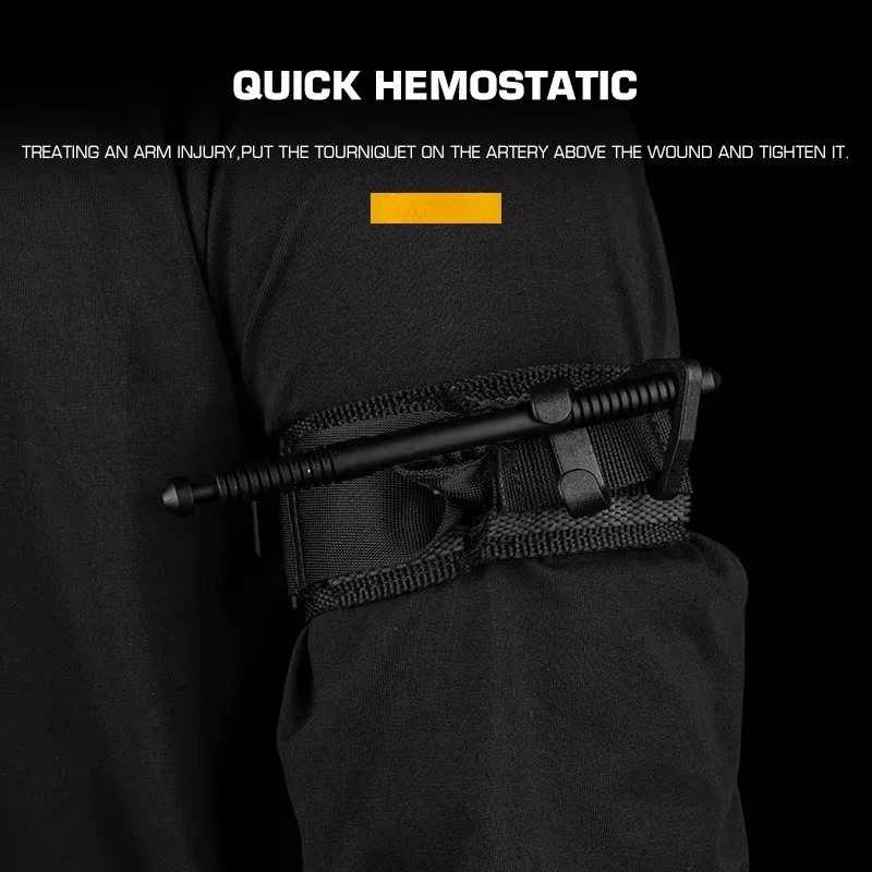 Torniquete táctico de operación rápida con compresión para hemorragias - imagen 5
