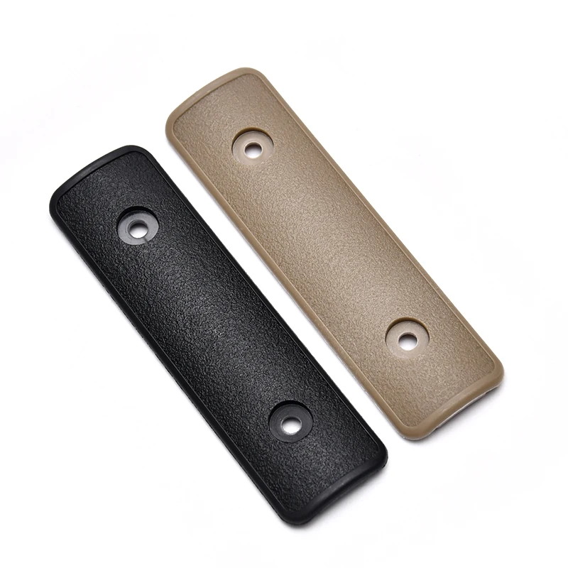 Kit de cubierta de llavero de M-LOK táctico, 3 unidades, Protector de mano de Nylon de 10cm de largo, accesorios de parada, riel Picatinny para AR15 M4 M16 HK416 - imagen 2