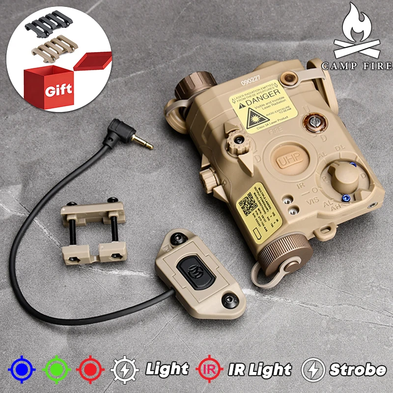 LA5-C AN/PEQ-15 iluminador láser táctico rojo M-LOK Picatinny - imagen 2
