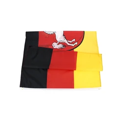 Bandera Schleswig-Holstein de poliéster impresa resistente exterior