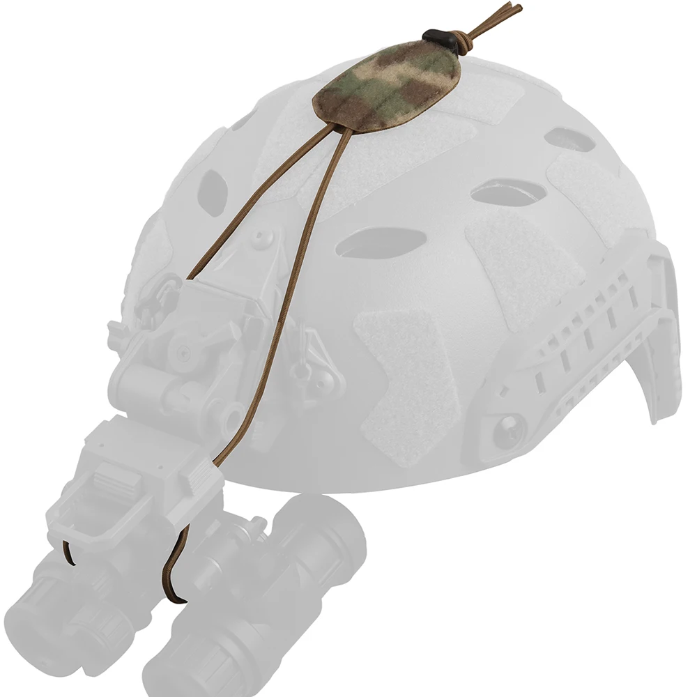 Cordón táctico NVG para visión nocturna, dispositivo de retención elástica, gancho y bucle para chaleco al aire libre, torniquetes, guantes, herramienta, cuerda fija - imagen 5