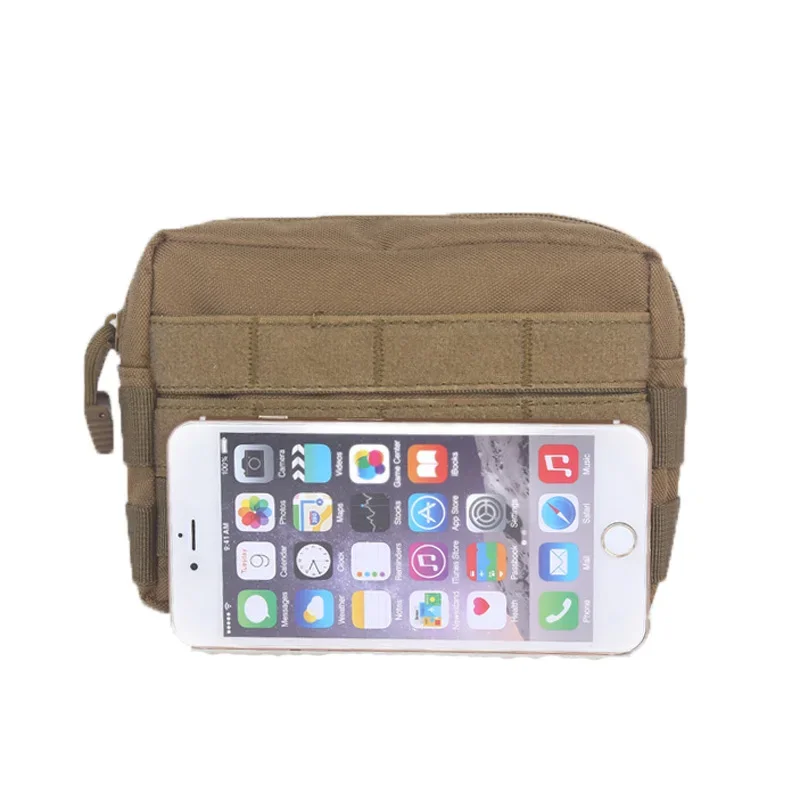 Riñonera táctica del ejército Molle Airsoft, bolsa de utilidad militar EDC, chaleco de caza, herramienta del ejército al aire libre, bolsa para revistas, bolsa para teléfono - imagen 4