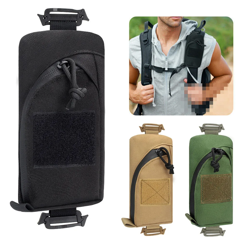 Bolsa edc de emergencia para exteriores, riñonera táctica Molle, paquete de teléfono, deportes, escalada, accesorios para correr, herramientas, bolsas de caza - imagen 3