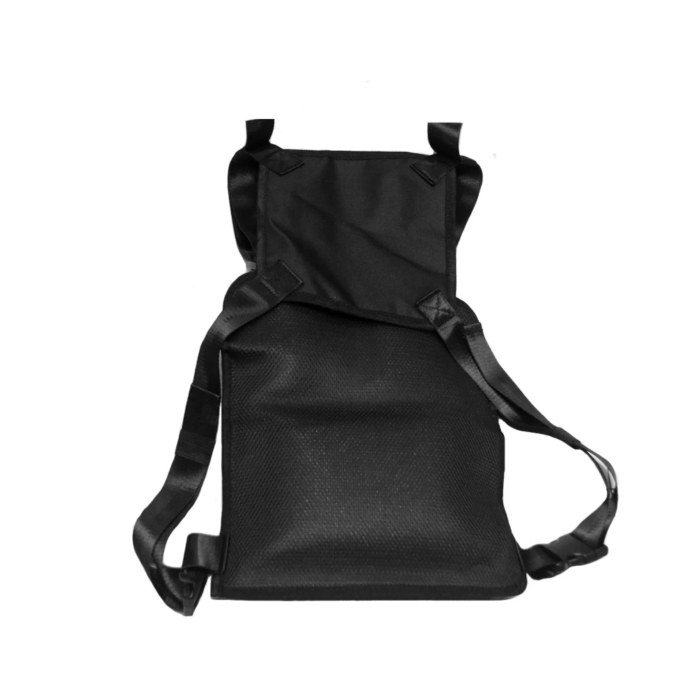 TAK YIYING Chaleco táctico Chaleco militar de nailon Paquete de pecho Bolsa Negro - imagen 3