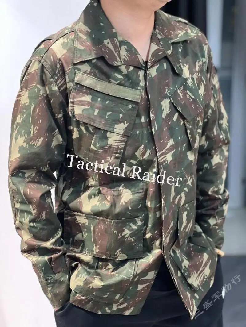 Conjunto de traje de combate de traje de camuflaje para campo al aire libre que incluye sombrero - imagen 2