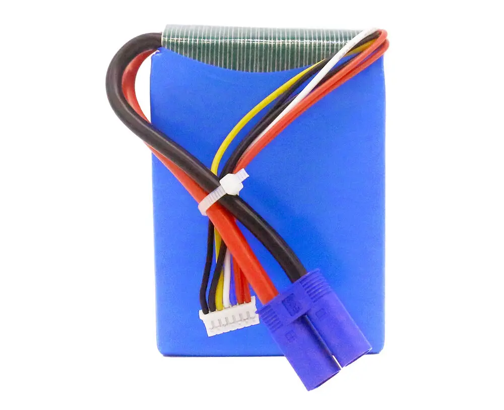 Arrancador de batería de li-po para coche, Conector de XH-7P de enchufe EC5 para encendedor de puente de refuerzo, 14,8 V, 5000mAh, tasa de 7367102, 60C, 1,8-5AH - imagen 4