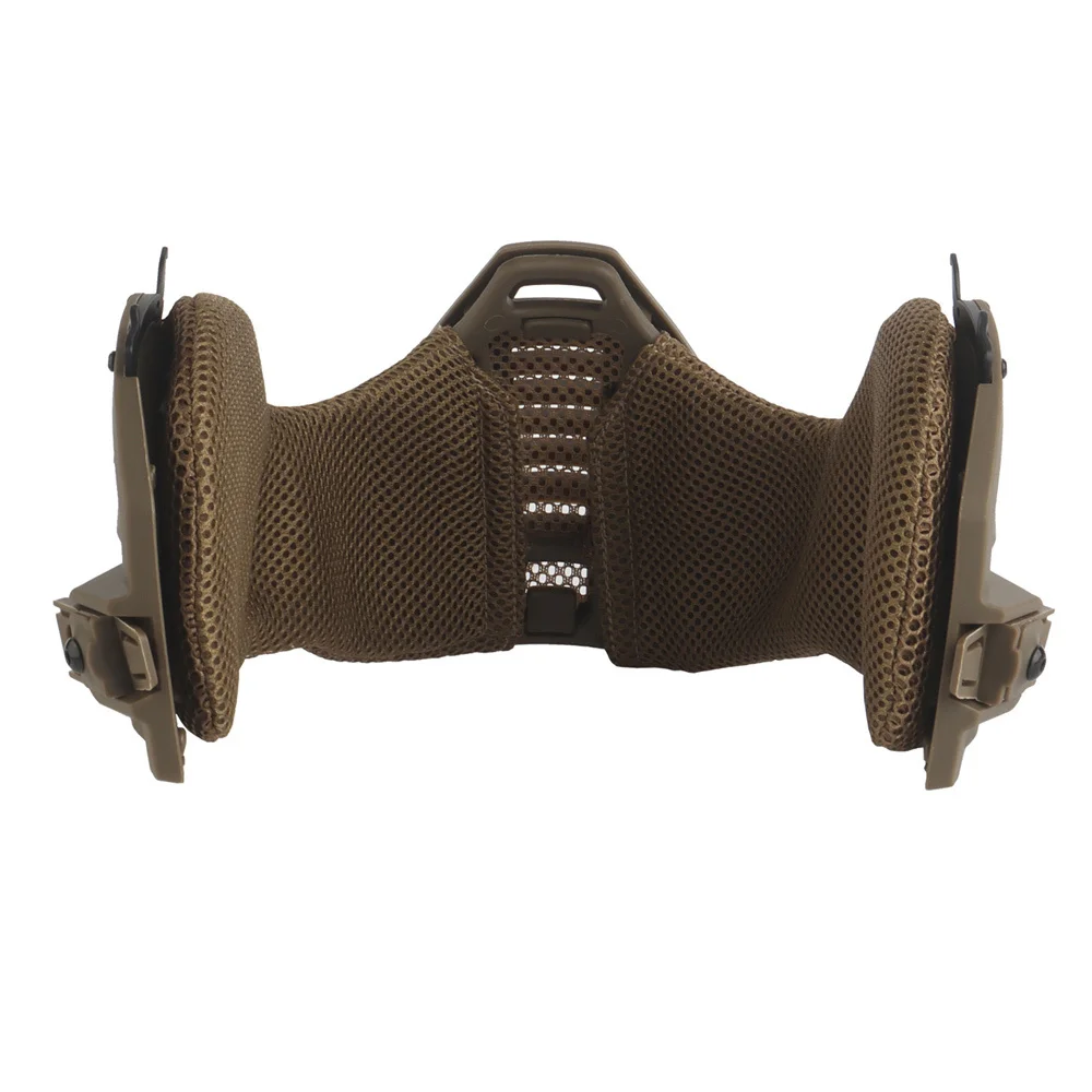 Casco táctico protector bucal para cascos Wendy 3,0 caza Airsoft CS equipo de entrenamiento accesorios para casco de Paintball - imagen 5