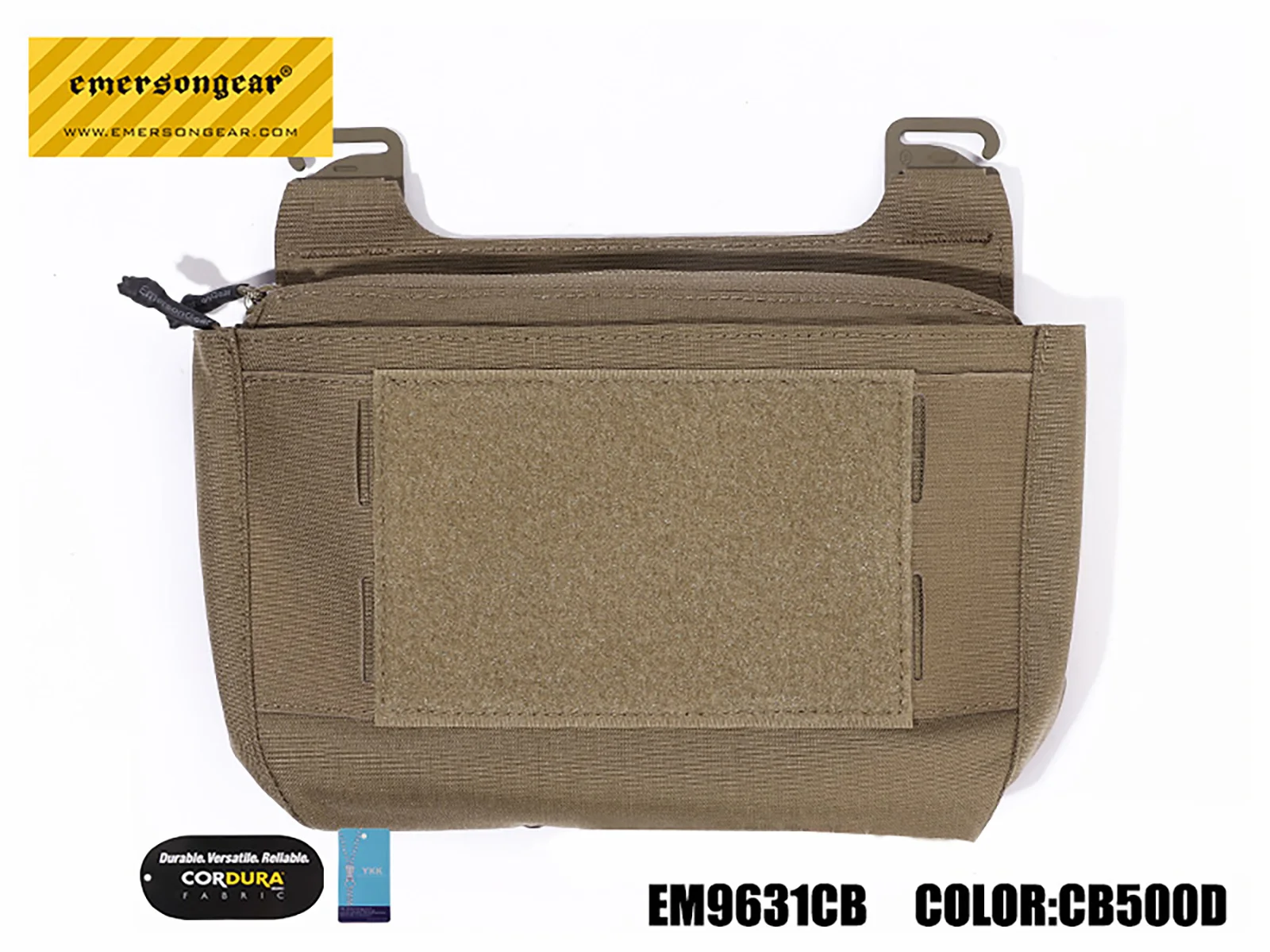Emersongear-Bolso táctico estilo FRO para revistas, bolsa magnética con solapa frontal, Panel de caza con gancho, bolsa de nailon de combate deportivo, EM9631 - imagen 5
