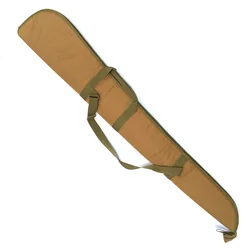 Bolsa de transporte antideslizante para pistola militar táctica, bolsa de nailon duradera con relleno suave, cubierta protectora para Rifle de caza, 132cm