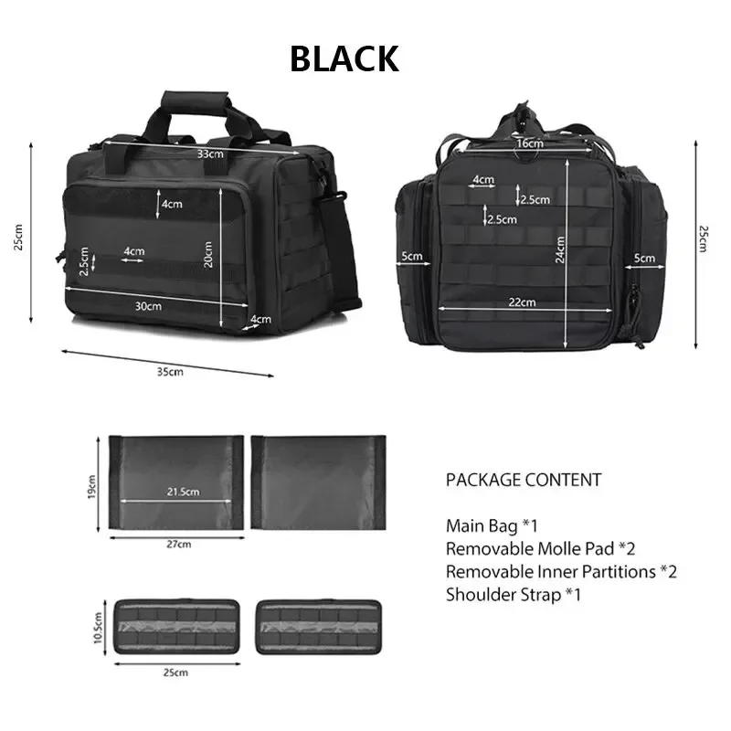 Bolso multifuncional del almacenamiento del bolso al aire libre, bolso crossbody del solo hombro de los deportes al aire libre - imagen 4