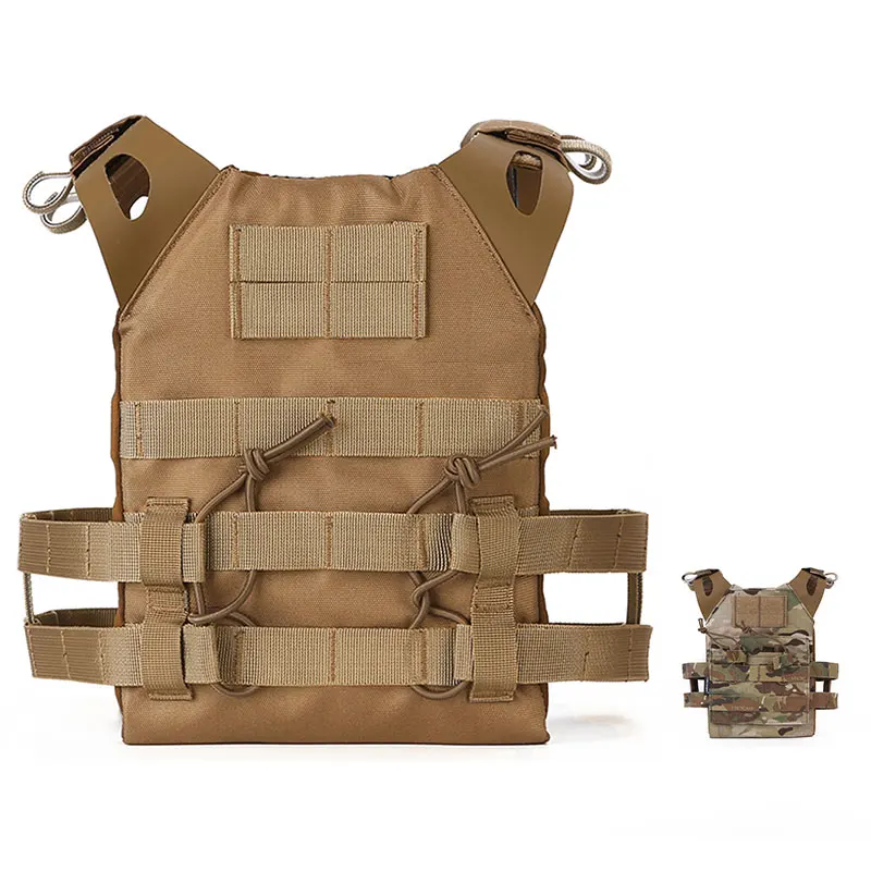 Emersongear JPC chaleco táctico para niños portador de placa MOLLE Modular entrenamiento de senderismo deportes al aire libre combate cuerpo protector Nylon - imagen 2