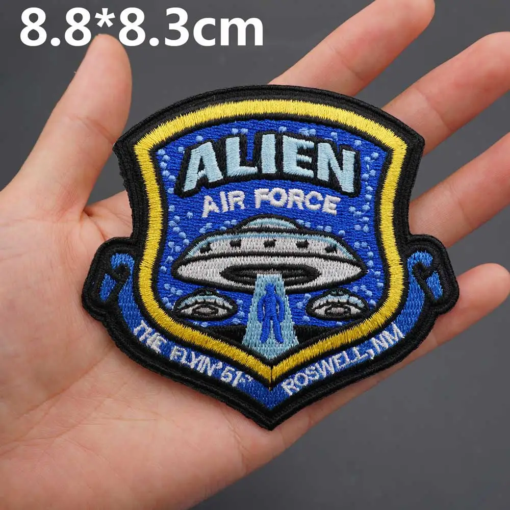 Parches bordados de motorista Punk Ghost Guard, gancho de hierro, respaldo para ropa, accesorios de decoración, apliques - imagen 5