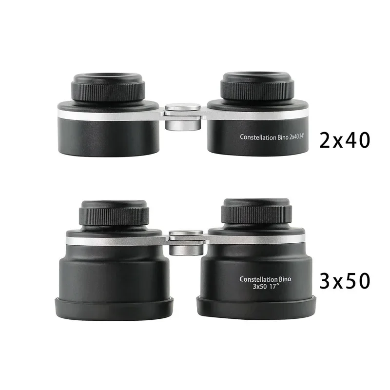Binocular 2X40 3X50 HD 18MM binoculares ocular lentes ópticas completas telescopio para observar estrellas lentes recubiertas multicapa - imagen 5