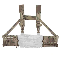 Kit plataforma pecho táctico V3 5.56 bolsa Triple Mag MOLLE bilateral