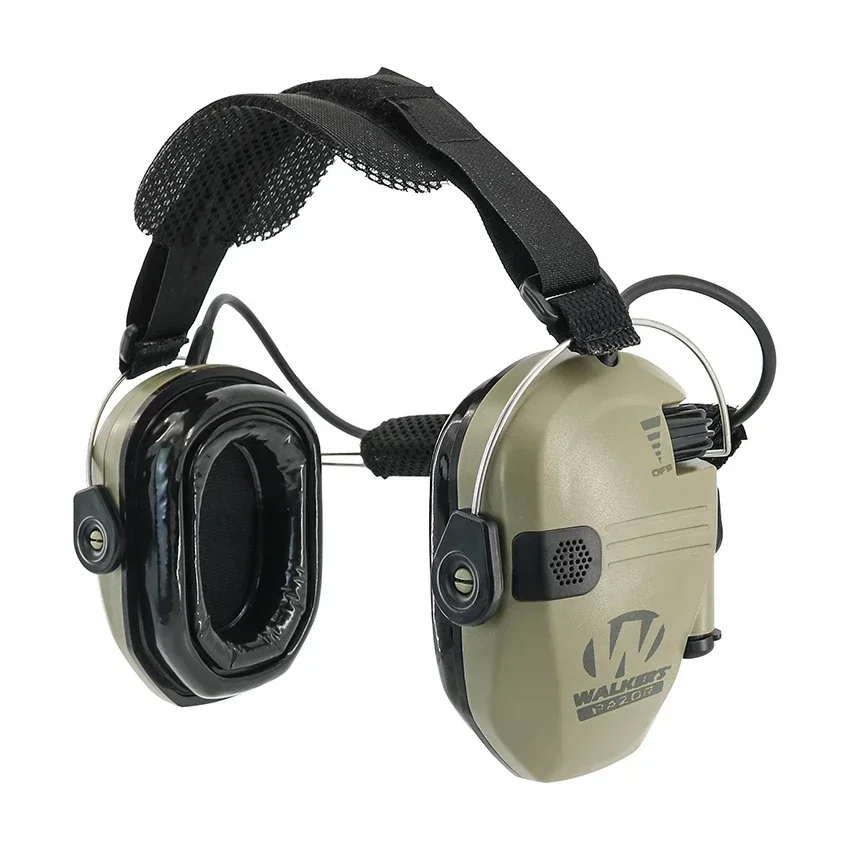 Orejeras tácticas para disparar, diadema para Walkerrazor, auriculares tácticos, reducción de ruido, auriculares Airsoft para caza - imagen 5