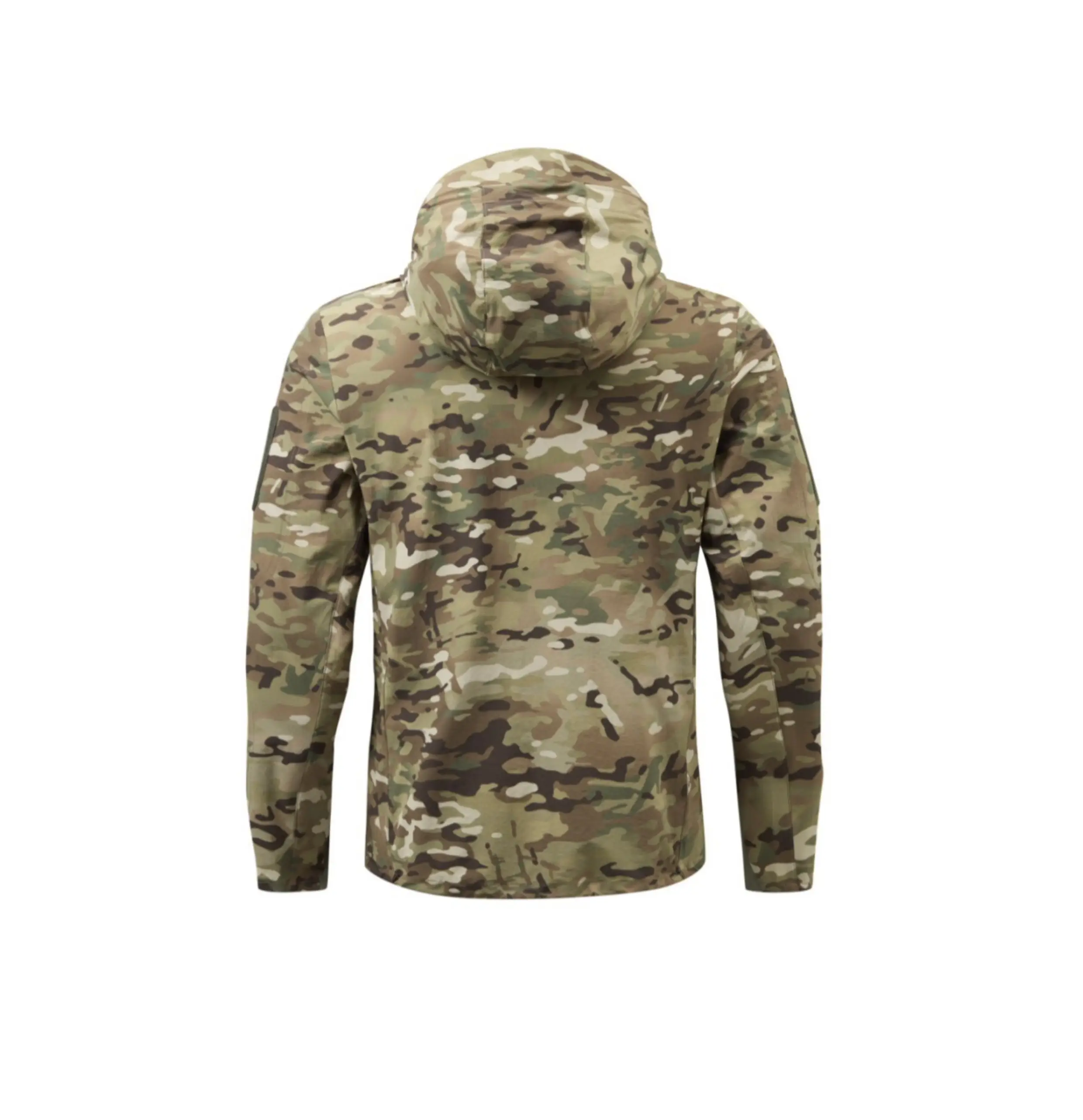 Primavera y otoño ligero que absorbe la humedad protector solar de secado rápido elástico de cuatro lados Multi bolsa chaqueta de concha suave - imagen 5