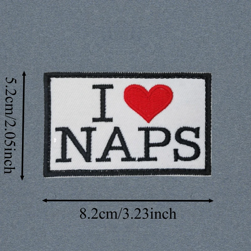 Parche bordado I LOVE HOT MOMS, chaleco táctico, insignia de moral con gancho y bucle, pegatinas para mochila militar, parches para brazalete para ropa - imagen 3