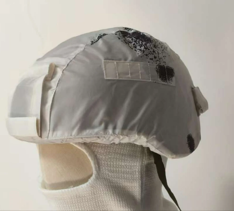 Funda para casco ruso 6b47 (excluido casco) tela para casco de camuflaje de nieve de camuflaje de invierno - imagen 2