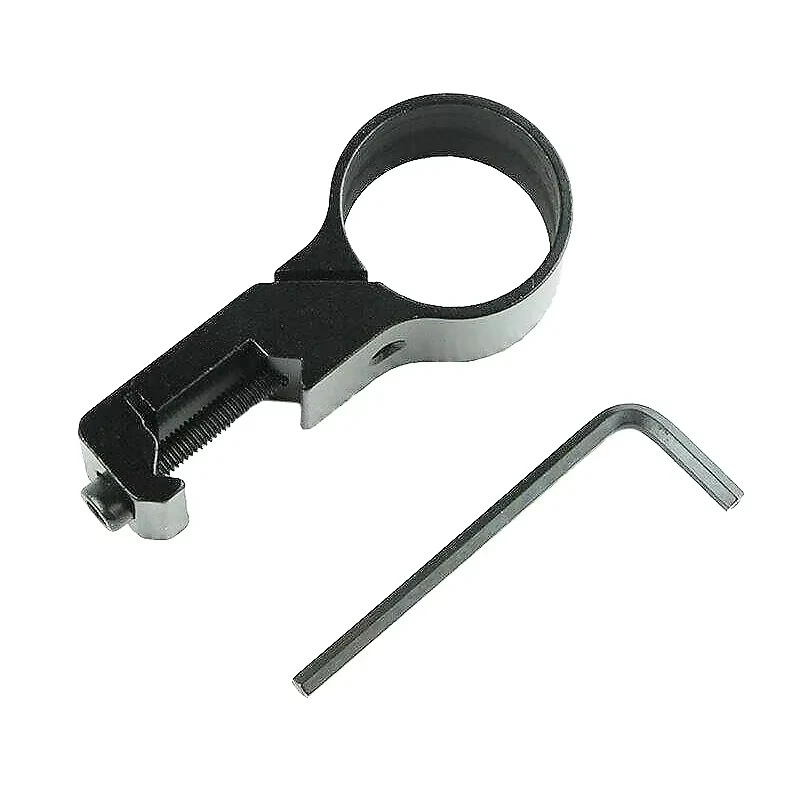 Tubo adaptador de montaje de alcance de anillo lateral compensado de 1 pulgada y 90 grados, 20mm, 7/8 pulgadas para linterna, antorcha, caza láser - imagen 3