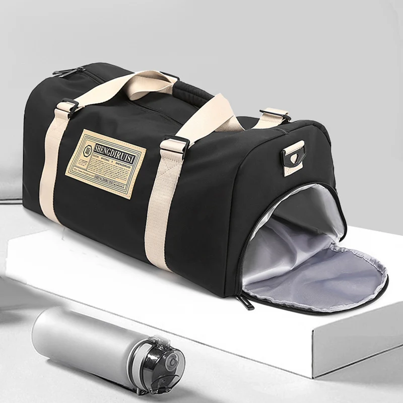 Bolsa deportiva para gimnasio, Fitness, Yoga, Camping al aire libre, senderismo, bolso de viaje de corta distancia, equipaje grande, bandolera de entrenamiento - imagen 5