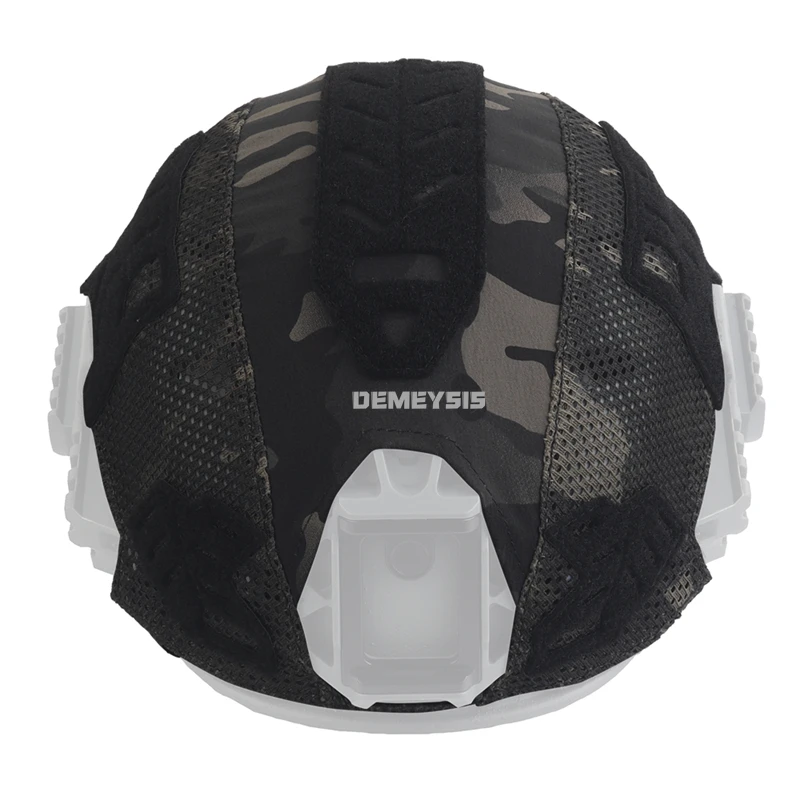 Casco táctico cubierta de camuflaje para cascos Wendy casco de tiro resistente a los arañazos tela cascos de caza accesorios tamaño M - imagen 3
