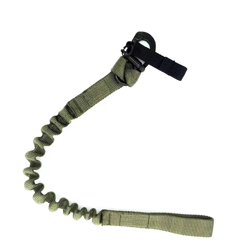 Poa180 cinturón de cuerda Verde pequeña, cuerda de seguridad con forma de Marsoc, cuerda elástica de grillete de acero inoxidable - imagen 5