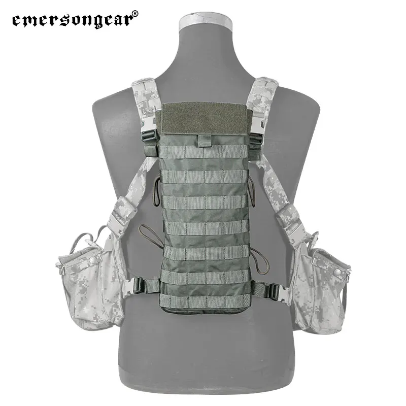 Emersongear-mochila táctica para hidratación estilo LBT2649E, 2,5l, Panel MOLLE, botella de senderismo, bolsas de agua, bolsa de caza Airsoft de nailon - imagen 3