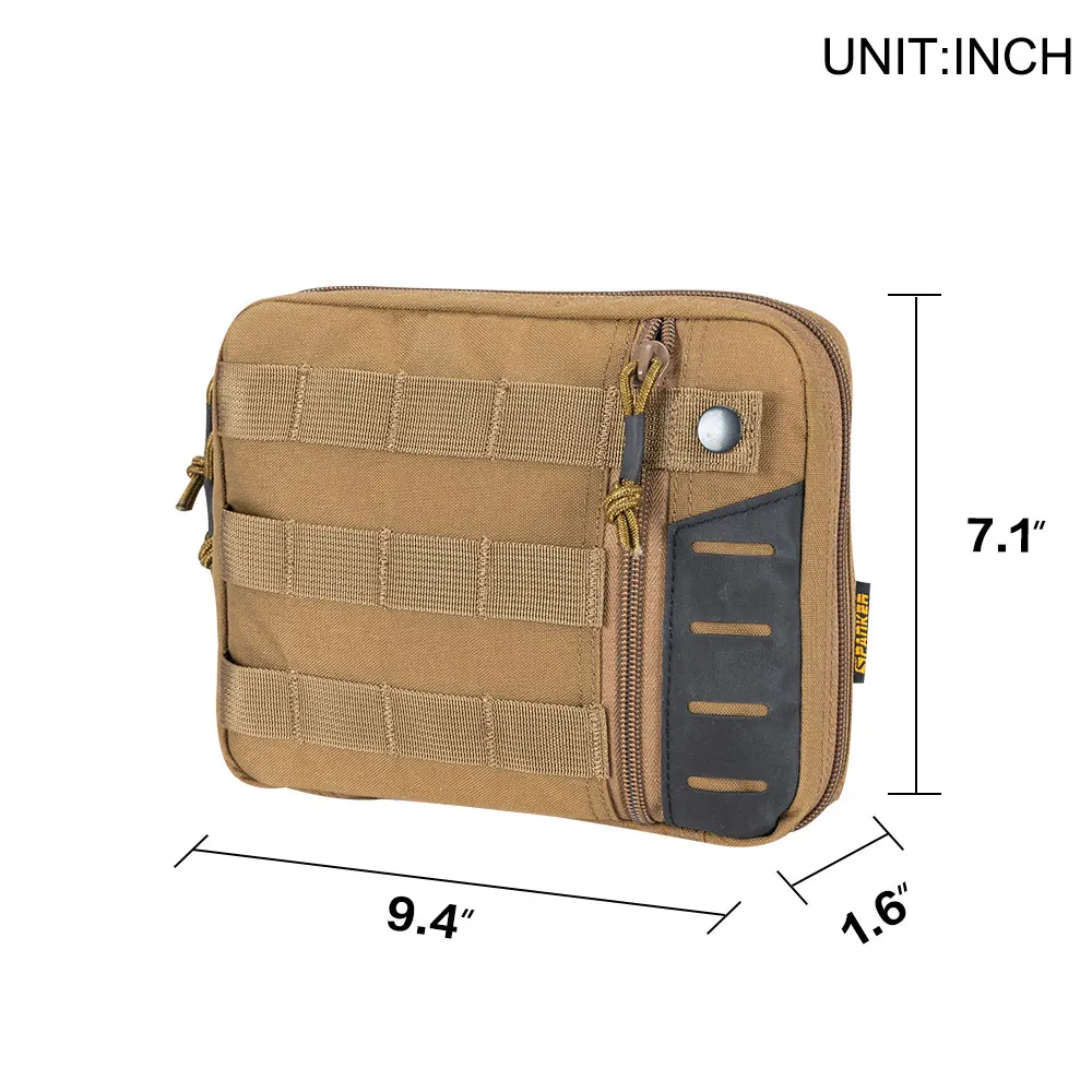 Bolsa táctica EDC Molle, bolsa de herramientas de utilidad, bolsa de supervivencia al aire libre, botiquín de primeros auxilios, bolsas de caza de viaje - imagen 3