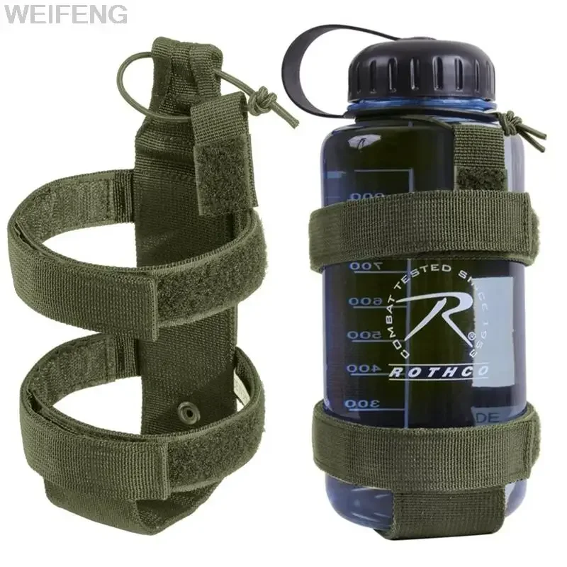 Bolsa táctica para botella de agua Molle, soporte portátil para botella de agua para viajes y senderismo, portabotellas de agua, bolsa de hidratación - imagen 4