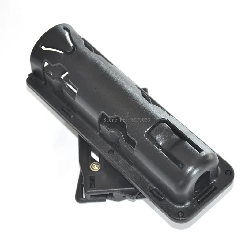 Funda de soporte de bastón extensible, funda de montaje con rotación de 360 grados, giratoria para emergencia, Kit de supervivencia al aire libre, herramienta EDC - imagen 2