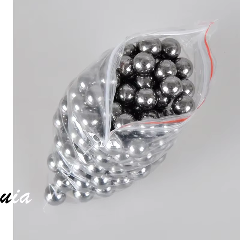 100 unids/lote 6mm 7mm 8mm bolas de acero tirachinas caza bolas de tirachinas de acero de alto carbono catapulta tirachinas arco de tiro al aire libre - imagen 5