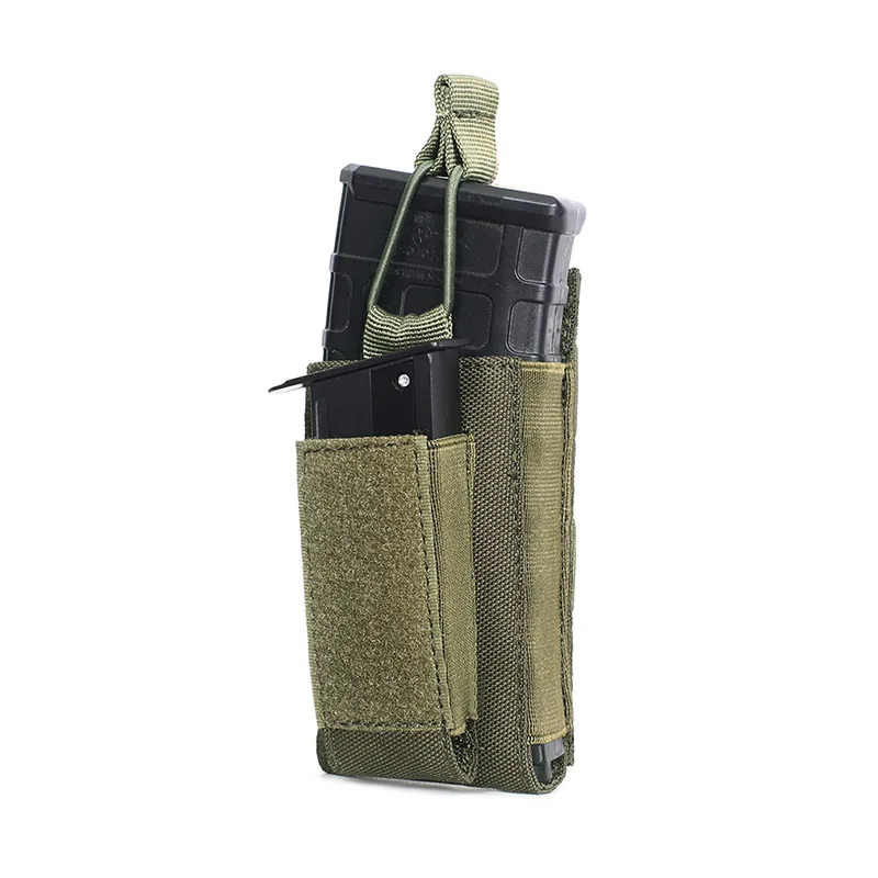 Bolsa militar Molle para revistas, funda de bolsillo para Rifle, pistola Mag, 9mm, 5,56mm, M4 AK AR15 Glock Airsoft Mag, paquete de caza - imagen 3