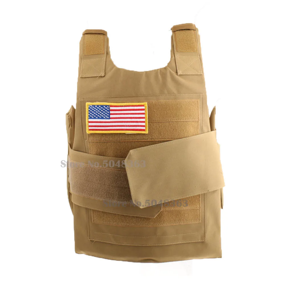 Chaleco militar táctico de policía, Paintball Wargame CS, ropa de caza, equipo de productos al aire libre, negro - imagen 5