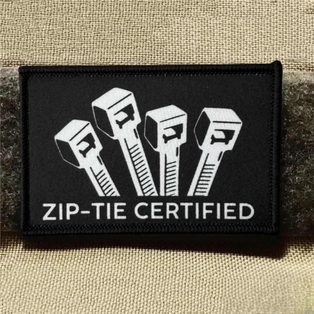 Parche táctico certificado MOLLE con Velcro para mochila - imagen 5