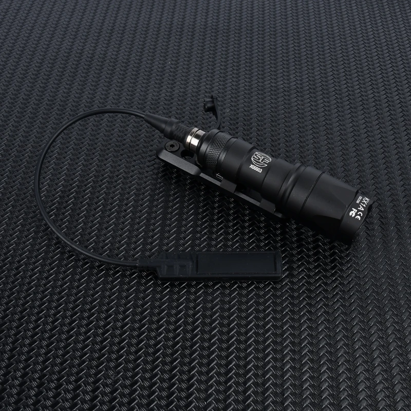 Linterna táctica con montaje compensado KeyMod M-LOK Thorntai Base de luz adaptable para Surefir M300 M600 Scout linterna arma de luz - imagen 4