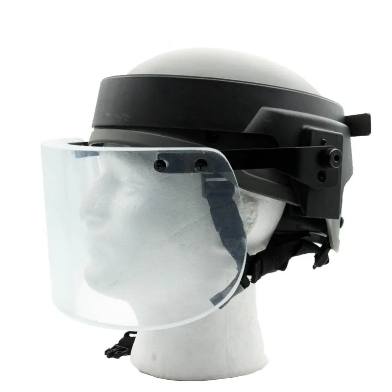 Casco táctico a prueba de balas, accesorios para casco balístico IIIA, máscara de protección facial y casco - imagen 3