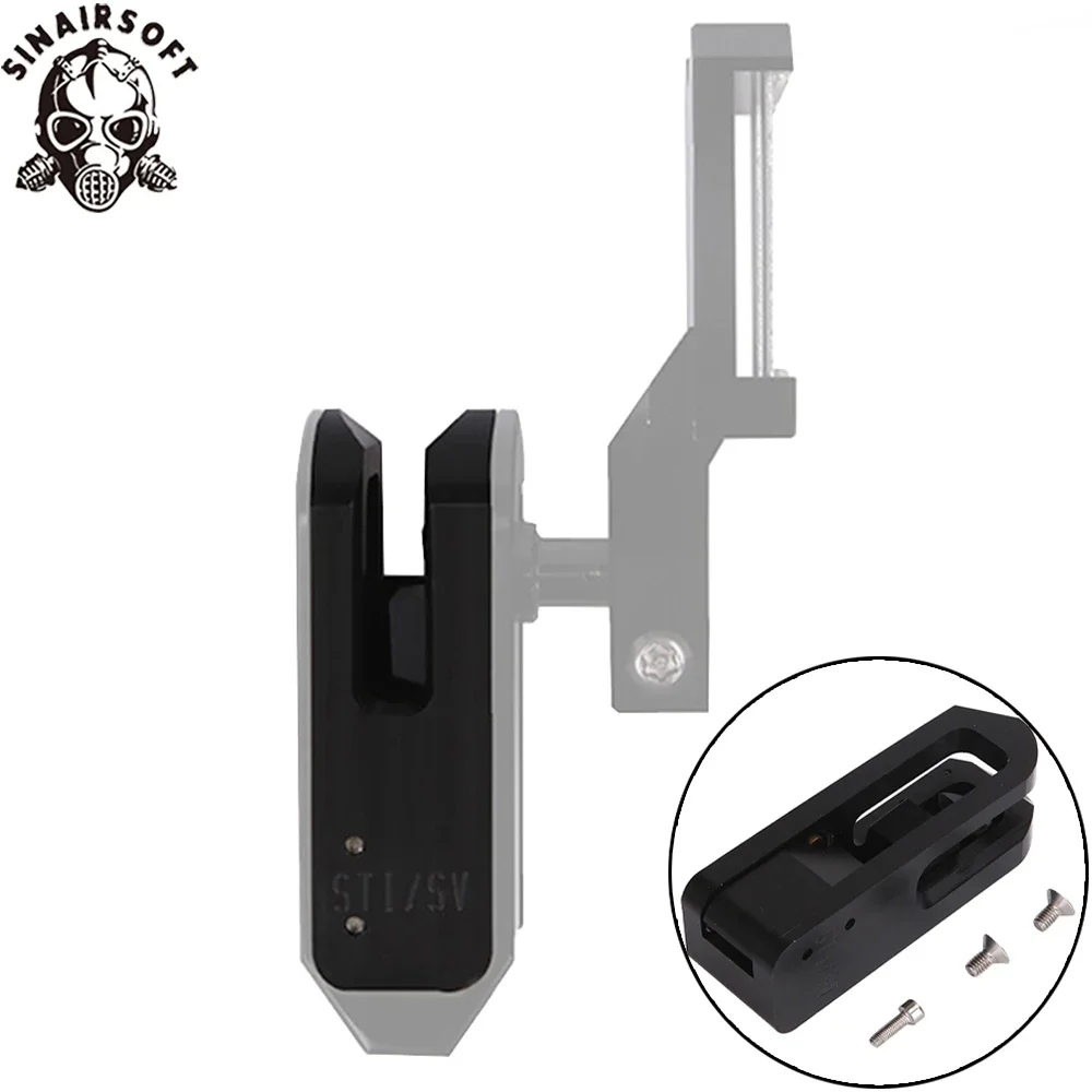 SINAIRSOFT IPSC USPSA, pistola de carreras de tiro, funda maestra, bloque de inserción, pieza de montaje para SV STI Glock CZ Shadow2 1911