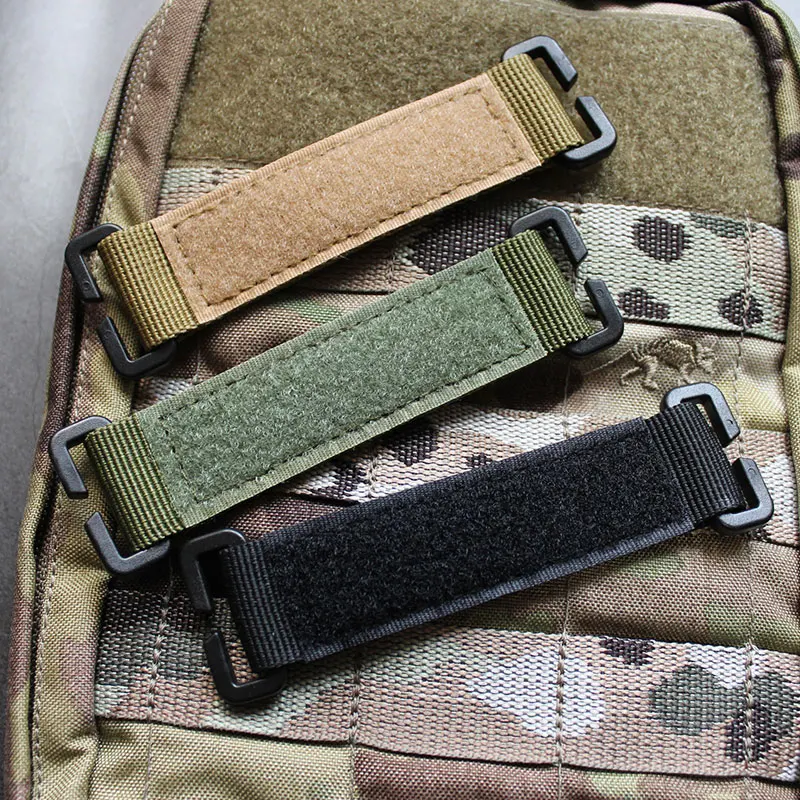 Extensión MOLLE para mochila táctica, forro de correas desmontable con lazo, Base Samp, accesorios funcionales, decoración de parches DIY - imagen 3