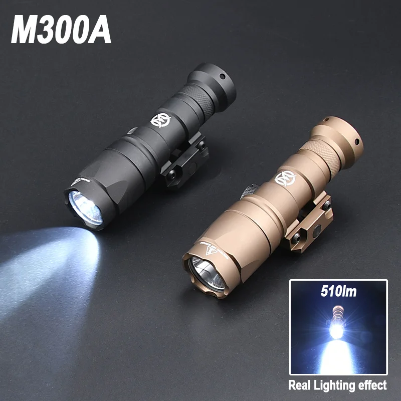 WADSN Surefir M600C M600 M300A M300 linterna SF táctica Airsoft Scout luz AR15 Rifle arma LED lámpara de caza arma al aire libre - imagen 2