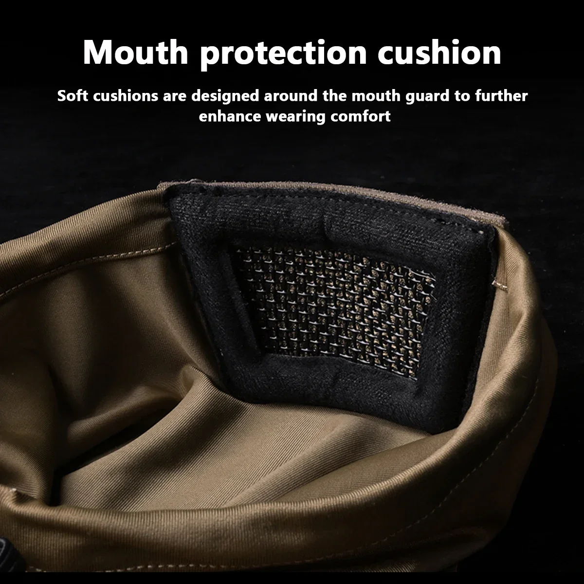 Casco protector táctico de media cara para caza, máscaras de Paintball Airsoft, accesorios de tiro CS Wargame, equipo para exteriores - imagen 3