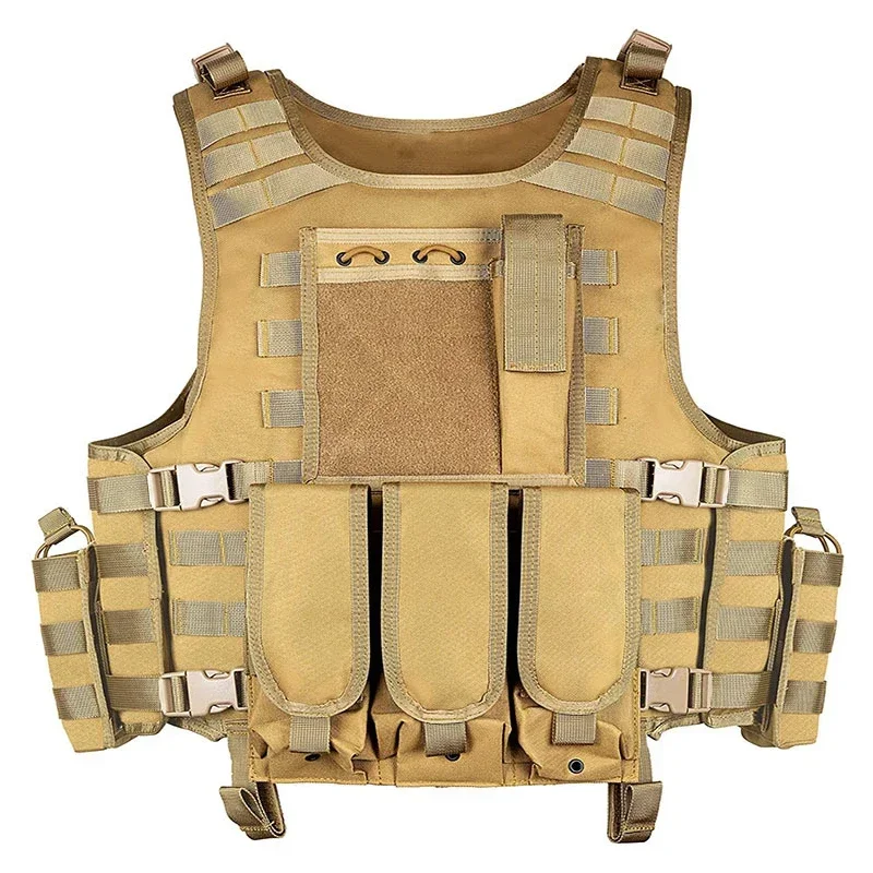 Chaleco ligero de camuflaje para exteriores, armadura de entrenamiento, Protección corporal, deporte, caza táctica, equipo de senderismo - imagen 3