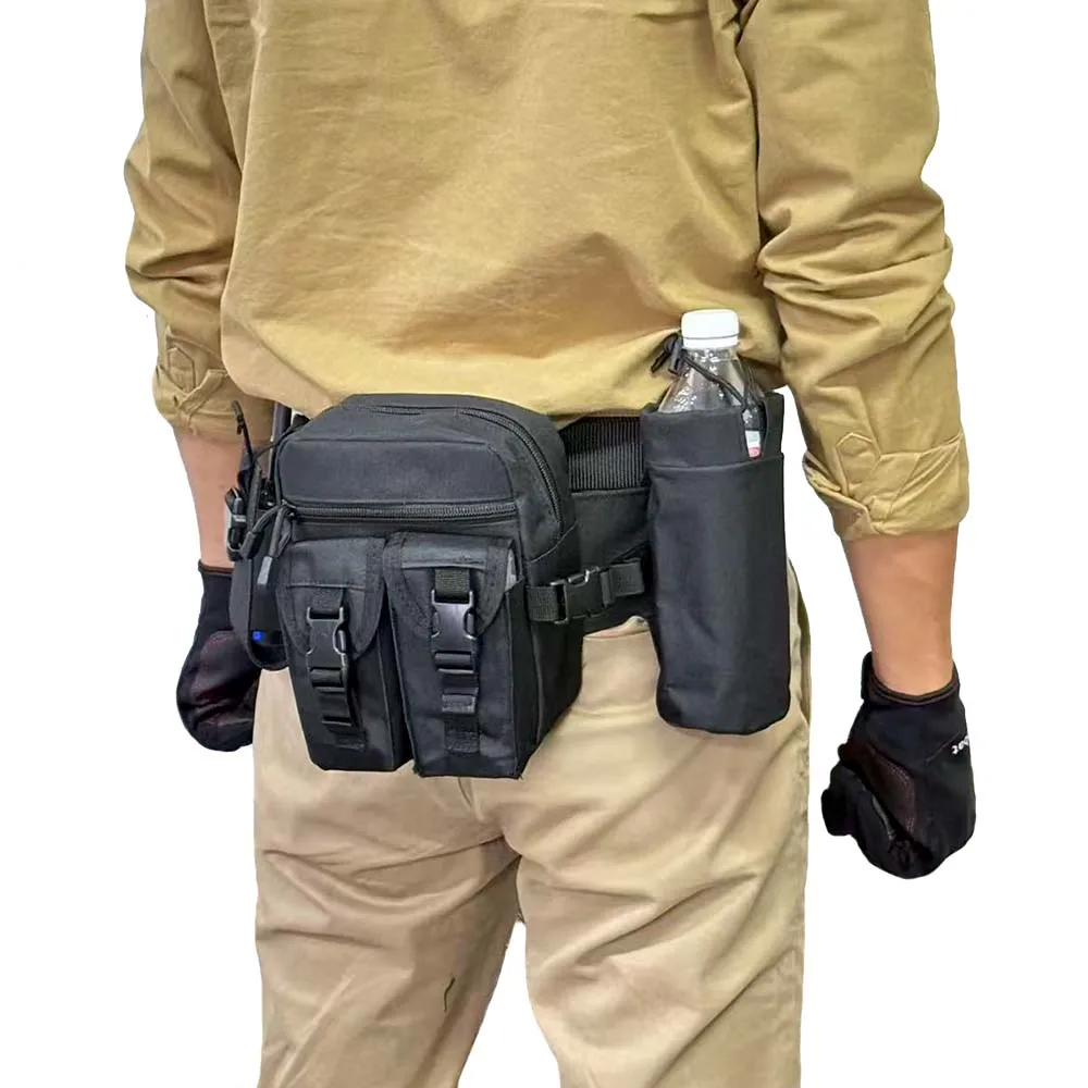 Riñonera deportiva, riñonera impermeable para botella de agua al aire libre, riñonera para exteriores - imagen 4