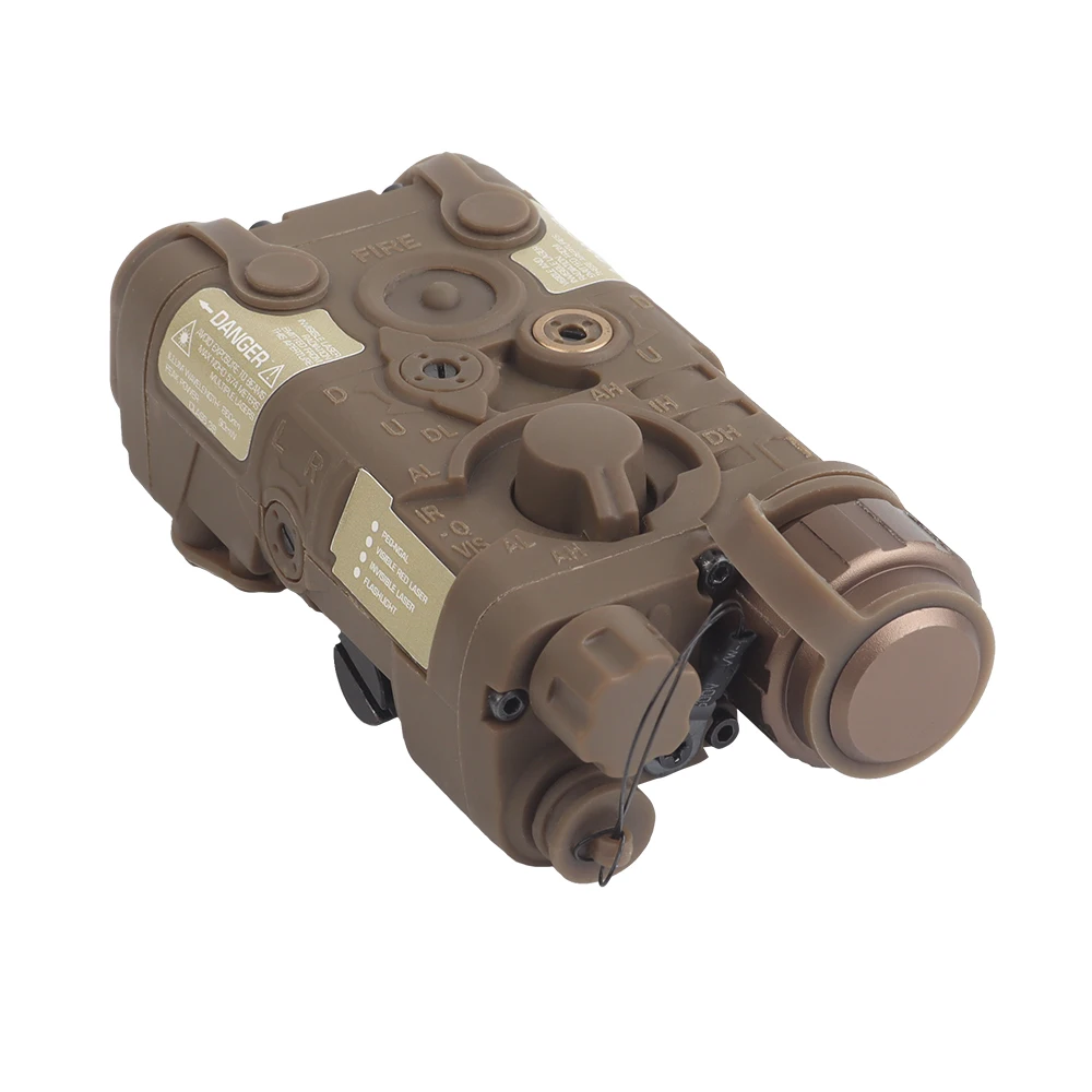 Puntero láser táctico NGAL L3 verde y rojo, mira IR, linterna PEQ, luz para pistola de caza Airsoft, compatible con riel Picatinny de 20 mm - imagen 4