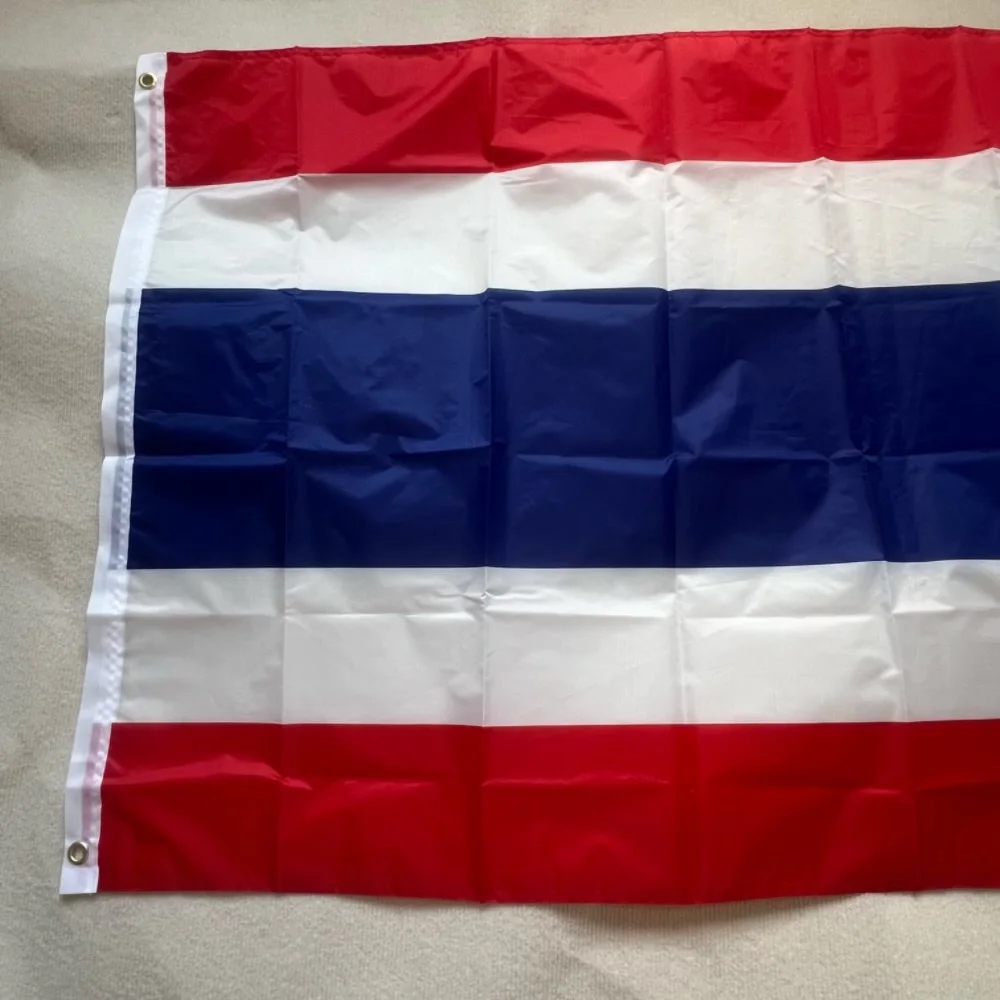 Bandera de Tailandia decorativa de poliéster para interior y exterior - imagen 3