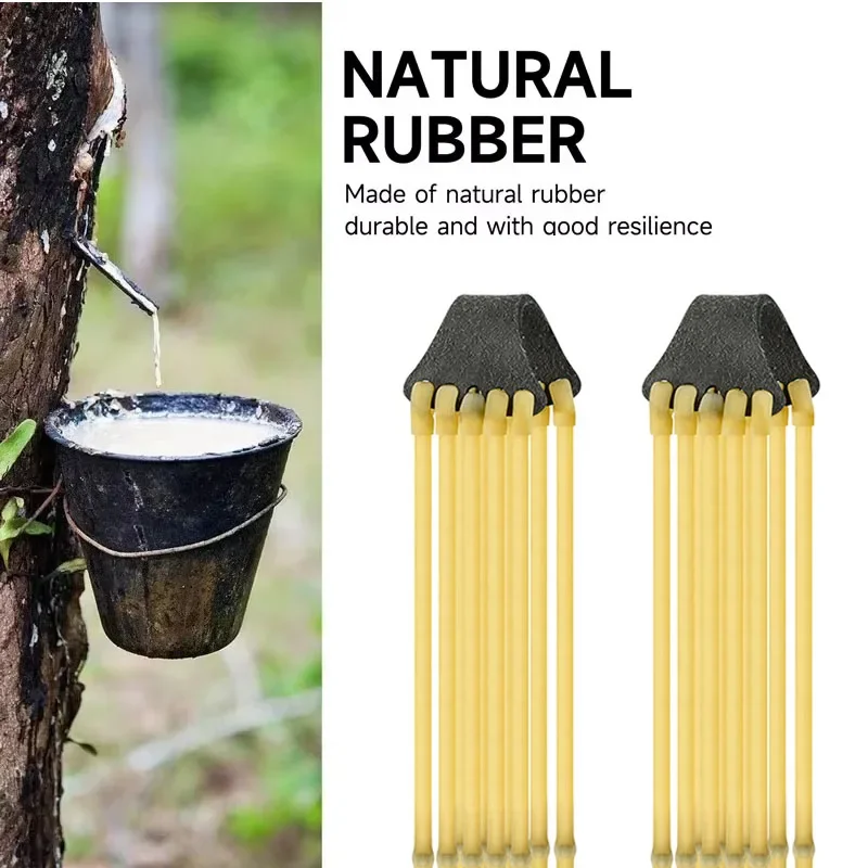 Banda de goma de bola de tarjeta de cinco hebras de un solo lado de goma de alta calidad 2050 con accesorios de tiro con tirachinas de alta elasticidad - imagen 4