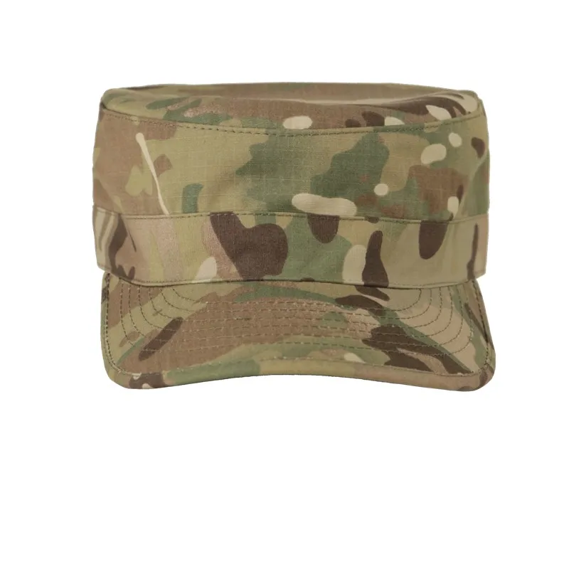 Gorra de combate táctica ACU BDU: algodón de nailon Ripstop ligero, uso para todas las estaciones, bolsillo para mapas, gancho y panel de bucle - imagen 3